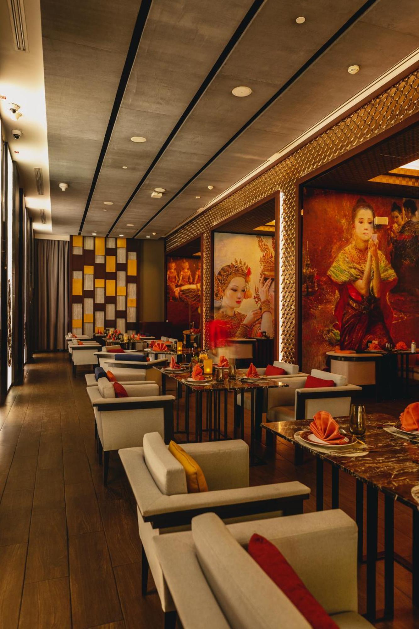 Dusit Doha Hotel Exterior foto Thai restaurant